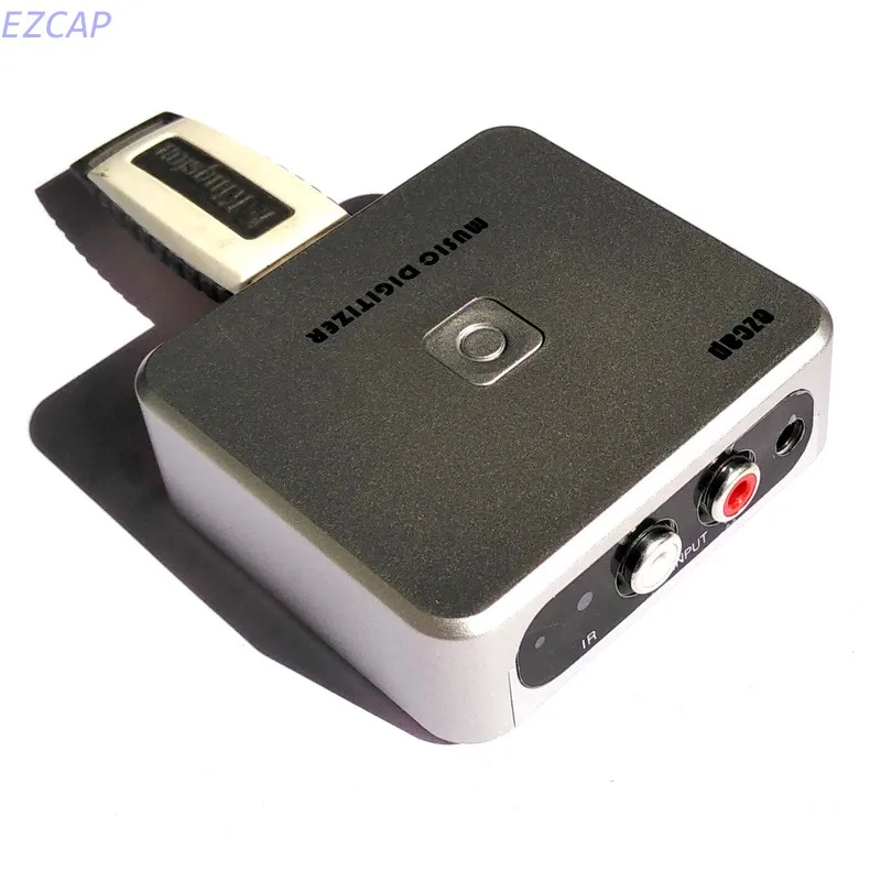 

2017 new audio to digital capture Convert old analog music to mp3 save in to USB Flash Drive or SD Card,NO PC need,Free shipping