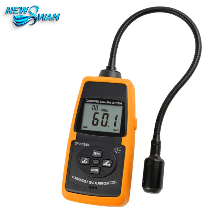 

Combustible gas detector Flammable Gas Leak Detector Digital Combustible Gas Alarm Meter