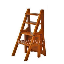 Nortonberg деревянные складные лестничные стулья, многофункциональные ступенчатые стулья, деревянные лестницы, креативные лестничные стулья