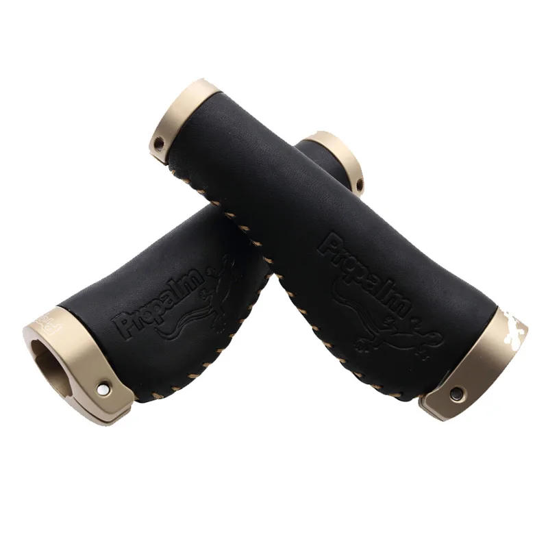 

Propalm 1322EP-2 Gecko Bicycle Cowhide Handlebar Grips MTB Mountain Bike Anti-skid Handle bar Covers BMX Accessories