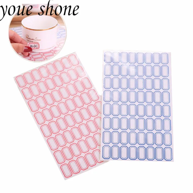 

5pc/lots Simple Style Paper Self-adhesive Label Sticker Product Classification Stationery Stickers Price Tag Sticky Note
