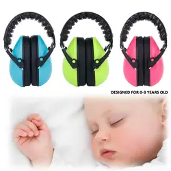 Высокое качество Дети анти-Шум головы Earmuff слушания защитой малыша Регулируемая уха протектор для сна исследование