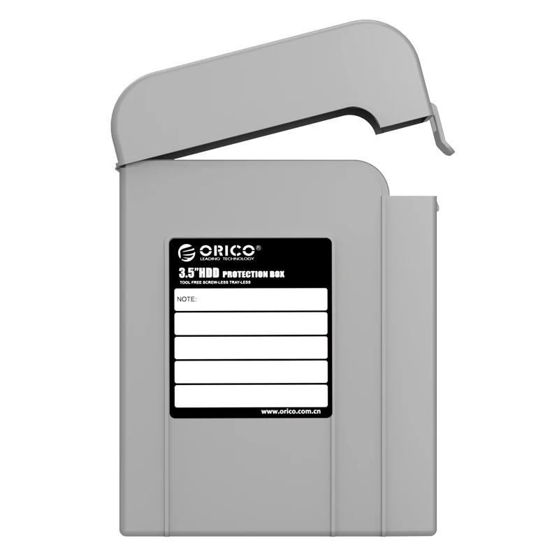Caja protectora ORICO PHI-5S-GY Simple HDD para carcasa HDD de 35 pulgadas con función impermeable