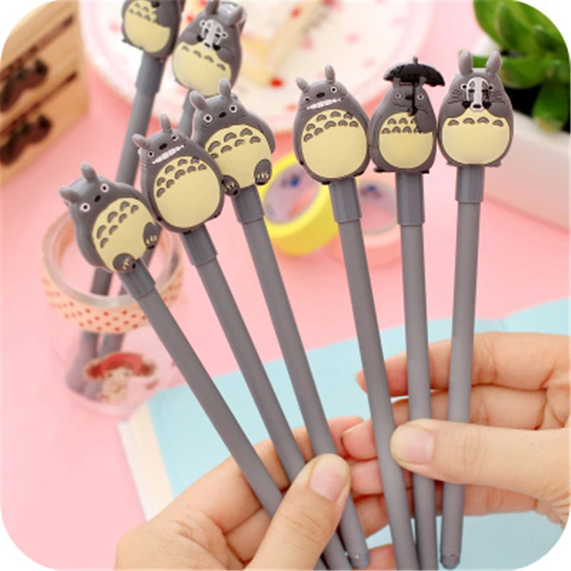 Новая шариковая гелевая ручка Kawaii Totoro милые Креативные канцелярские