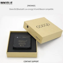 Лидер продаж Low Energy iBeacon Bluetooth BLE 4.0 близости устройства ebeoo Маяк Pro Мощность с Батарея прямые Китай