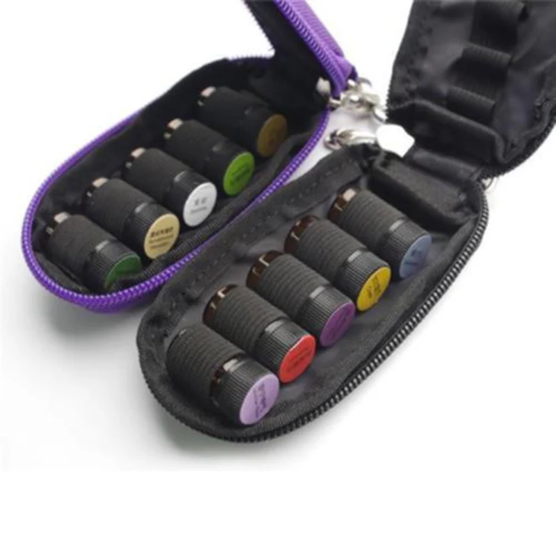 

10 Bottles 2ml/3ml Essential Oils Carry Case Holder Storage Case Travel Bags Well Travel Organizer Accessories