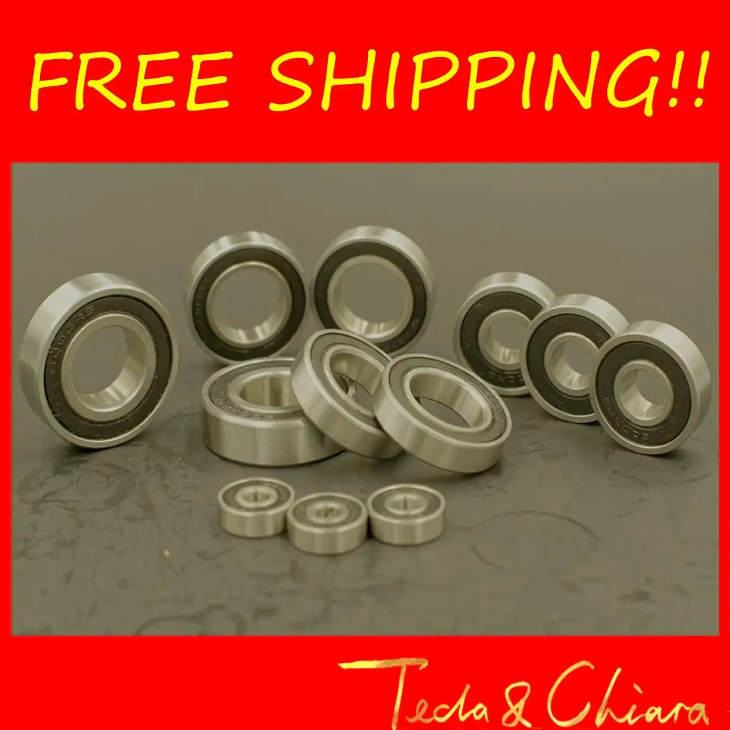 

10Pcs 608-2RS 608RS 608rs 608 rs Deep Groove Ball Bearings 8 x 22 x 7mm Free shipping High Quality