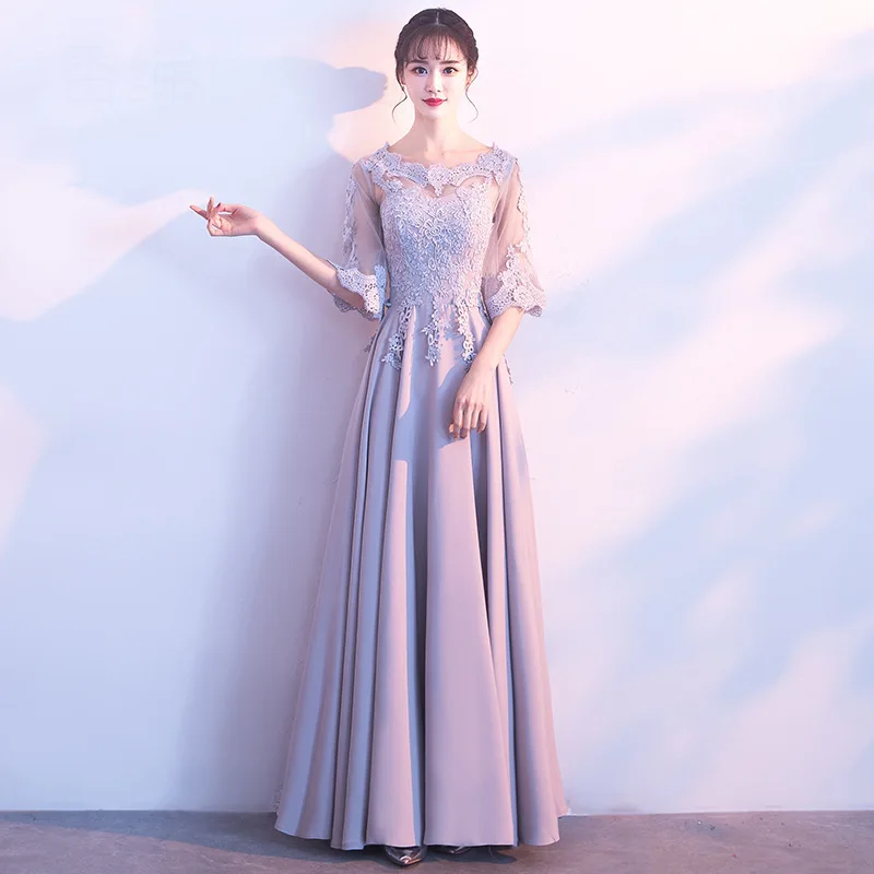 Длинные Кружевные Qipao восточные платья Китайская невеста старинные традиционные