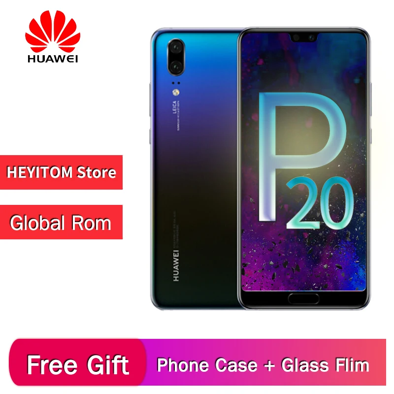 

Original Huawei P20 full Netcom ultra-thin smartphone NFC memory 6GB+128GB