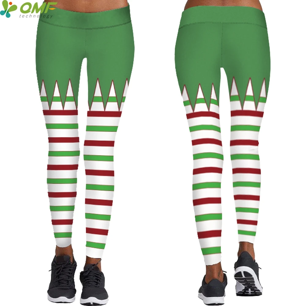 Womens christmas leggings near me Clearance