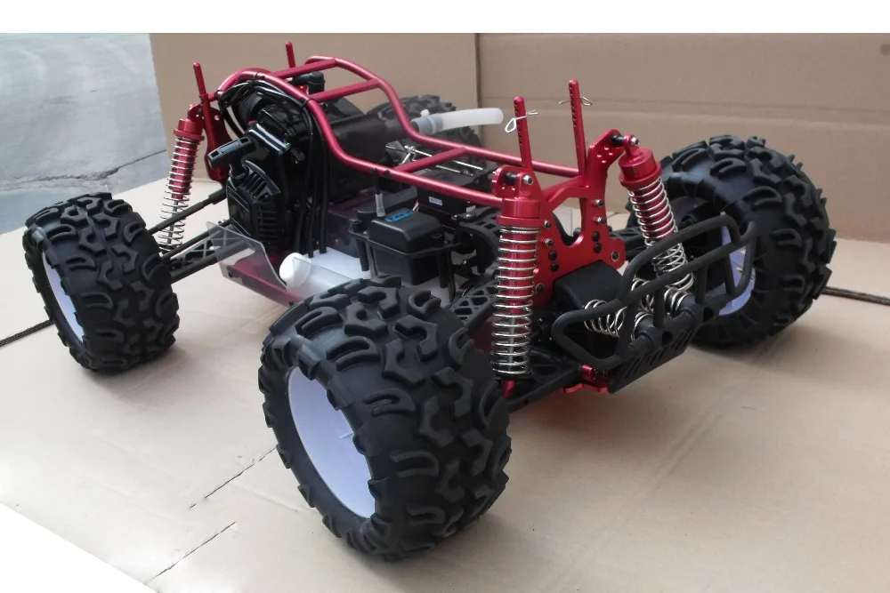 RC грузовик rc 4WD 1/5 весы VRX Racing ураган V2 RH509 1/5 приведенный в действие газом monster truck на высоком металлическом для скоростных грузовых автомобилей игрушки с дистанционным управлением