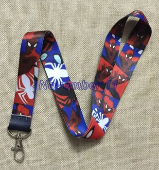 

Lot 50Pcs cartoon spider-man Phone Lanyards MP3 Strap Lanyards NECK Lanyard Charm WW463