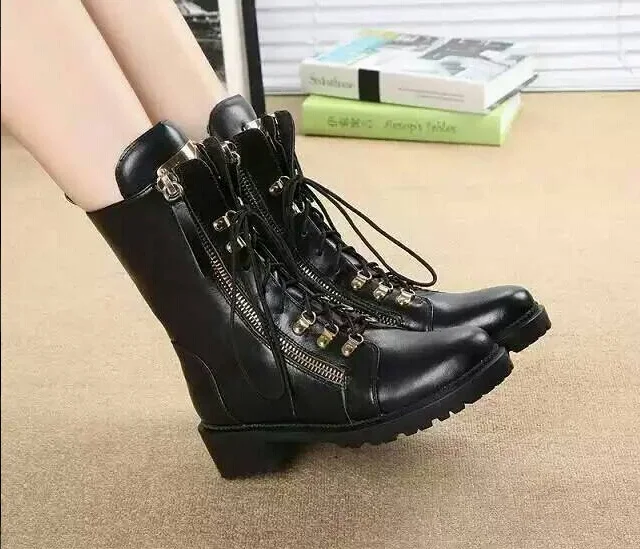Mujeres botas 2015 la moda de invierno tractor calidad zapatos de suela  botines militares mujer botas hasta la rodilla zapatos de marca famosa para  mujeres|shoe carnival boots|shoe activities for childrenboot rain -