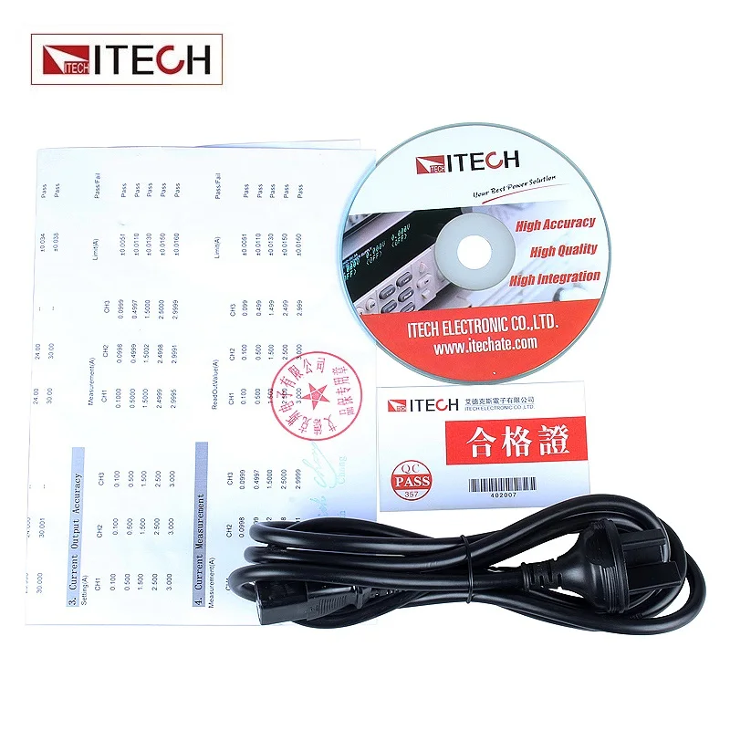 ITECH IT6322B цифровой Дисплей 3 канальный программируемый DC Питание Lsolated Мощность