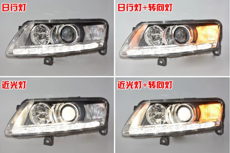 HID, 2005~ 2008 автомобильный Стайлинг для фар Aude A6L, canbus балласт, A6L противотуманная фара, A4, A5, A8, Allroad, Quattro, Q3, Q5, Q7, S3, A6L фара