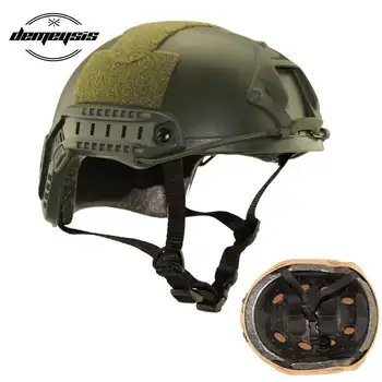 

High Quality Outdoor Army Airsoft Tactical Military Helmet CS Airsoft Paintball War Game Lightweight Protective Military Helmet