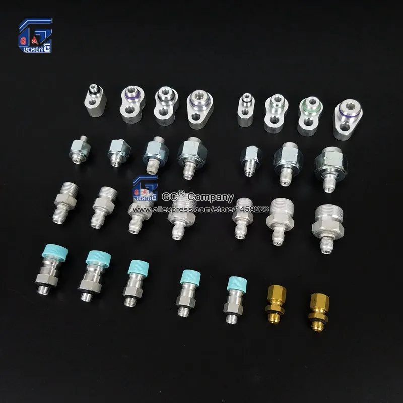 Beste Airconditioning Koelmiddel Lek Detector Detectie Lek Test Valve Connector Tool voor Auto Trekker Voertuig R134a R12 Gas