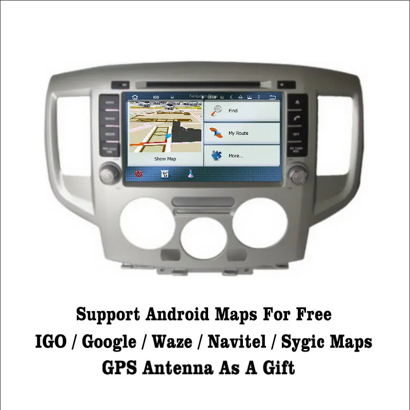Discount Liislee Android 7.1 2G RAM For Nissan NV200 2009~2016 Car Radio Audio Video Multimedia DVD Player WIFI DVR GPS Navi Navigation 3
