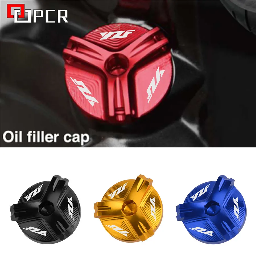 

For Yamaha R1 R3 R6 YZF-R3 YZF-R6 YZF-R1 YZF-R25 MT07 MT-07 Motorcycle Engine Oil Filter Cup Plug Cover Screw motor accessories