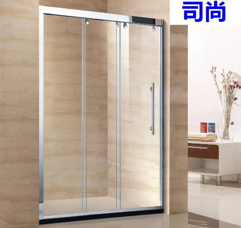 Factory Direct 304 stainless steel shower doors, bathroom a font three