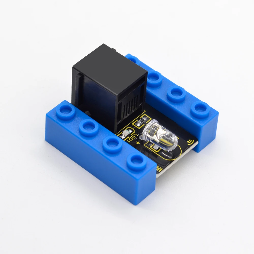 

kidsbits Blocks Coding IR Transmitter Module for Arduino STEAM EDU (Black and Eco-friendly)