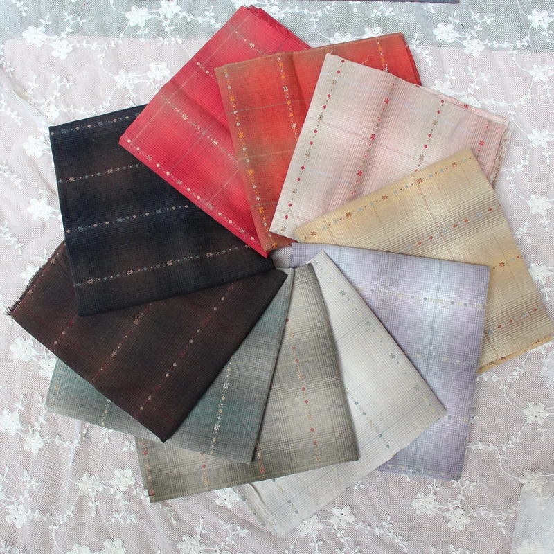 The first cloth washing cotton quilt handmade cloth DIY 10 color