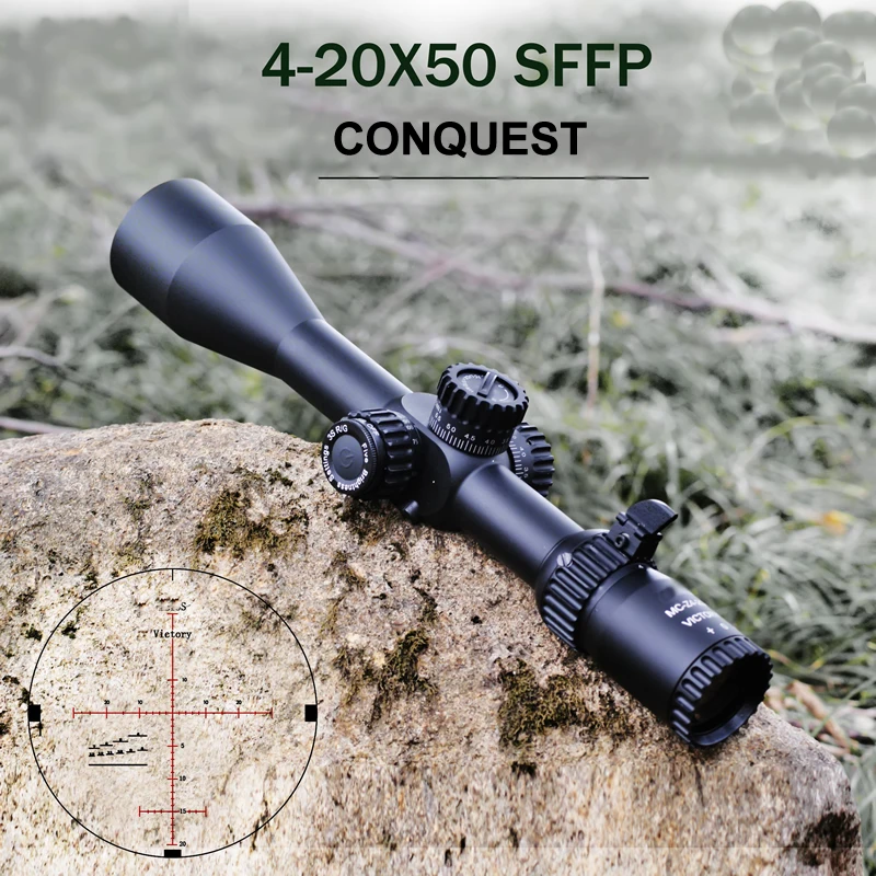 

Zeiss New VICT V8 4-20x50FFP Frontier Side Prallax Riflescope 30SF With Red and Green Light First Focal Plane