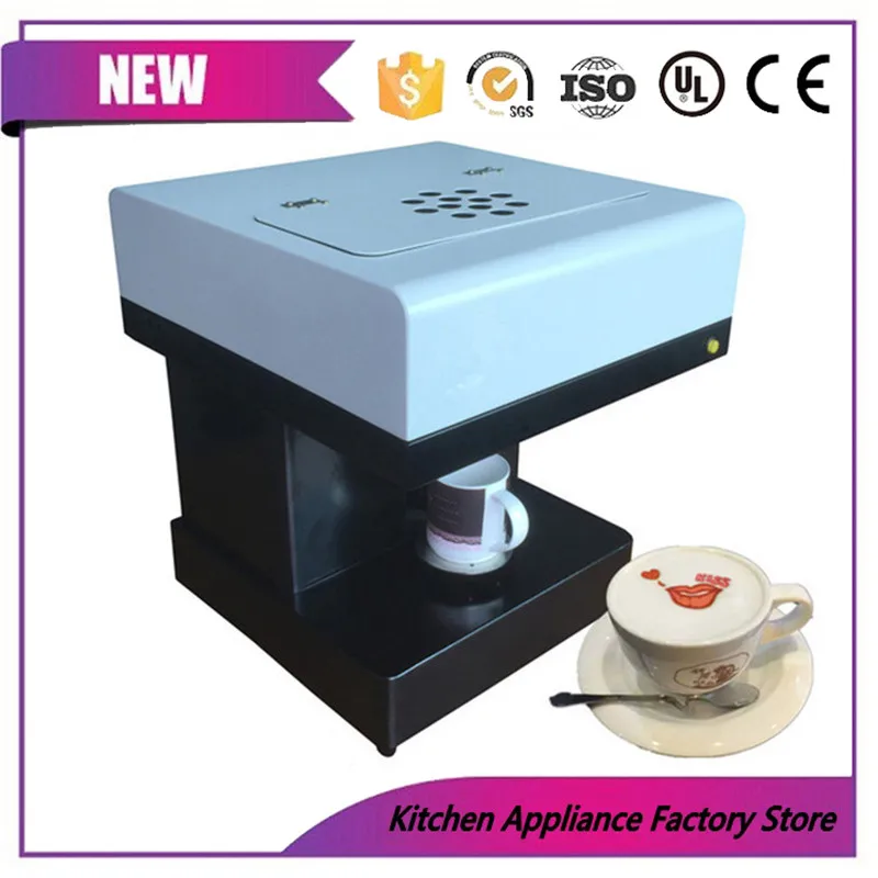 US $1.150.00 Full Smart Latte Art Coffee Drinks Printer Food Printer Chocolate Printer