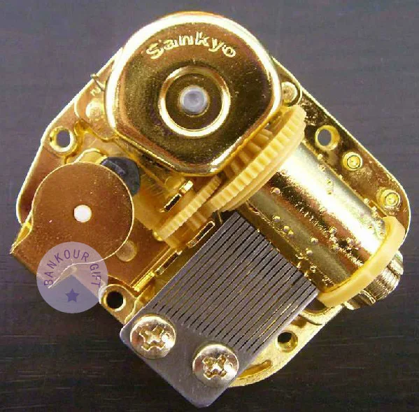 Play /"MARIAGE D/'AMOUR/" Silver Plated Sankyo Musical Movement for DIY Music Box