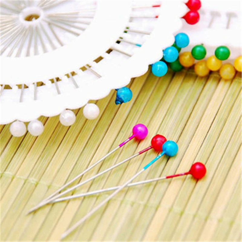 40pcs Stainless Steel Knitting Needles Colorful Needlework Sewing Tool
