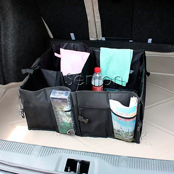 

Folding Car Trunk Bag Box Car-Styling For Renault Captur Laguna Clio Duster Megane 2 3 Kia Sportage 3 Cerato Sorento Accessories