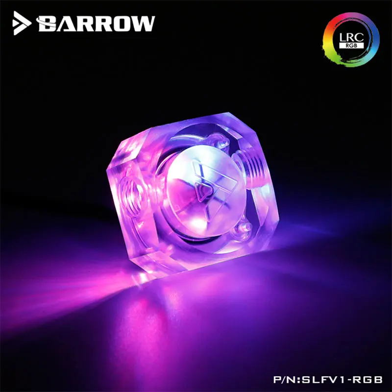 Новинка система водяного охлаждения Barrow LRC2.0 расходомер для воды Aurora SLFV1
