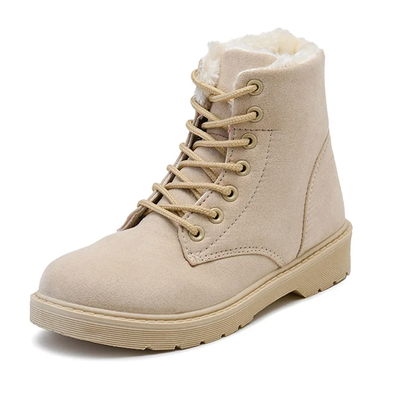 Thick Fur Warm Keep Winter Snow Boots Women Ankle Boats