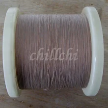 0,1 мм Однослойная Полиэстеровая шелковая наволочка от продажи 50 м Litz проволочная нить конверт