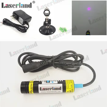 

16X65mm 405nm Violet 120mw Ellipse Dot Laser Module w/ Adapter +Mount