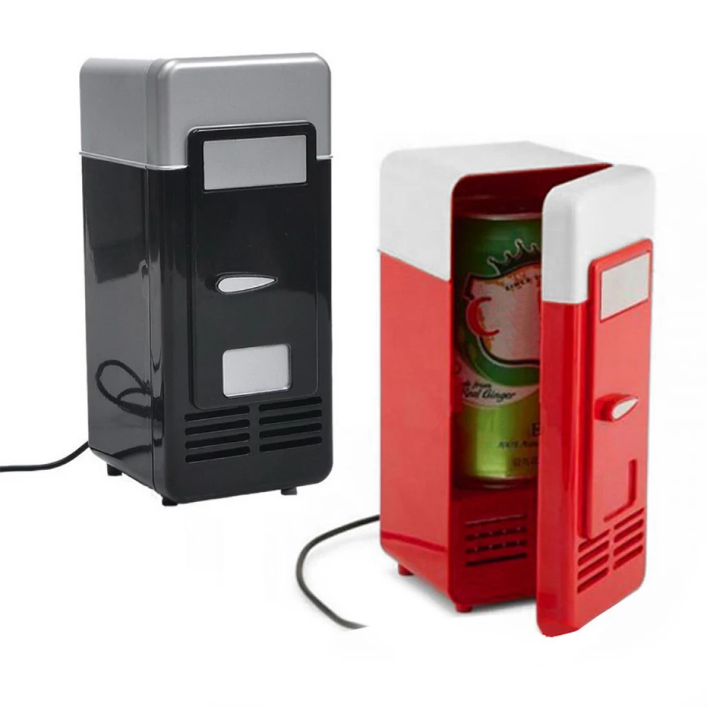 

Portable Freezer Mini USB Refrigerator Fruit Juice Bar Beverage Drink Car fridge auto refrigerator Home Car Cooler Dormitory