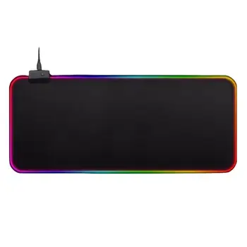 

Large LED RGB Mouse Pad USB Wired Rubber Lighting Gaming Gamer Mousepad Desktops Mice Mat for Computer Overwatch Pubg LOL