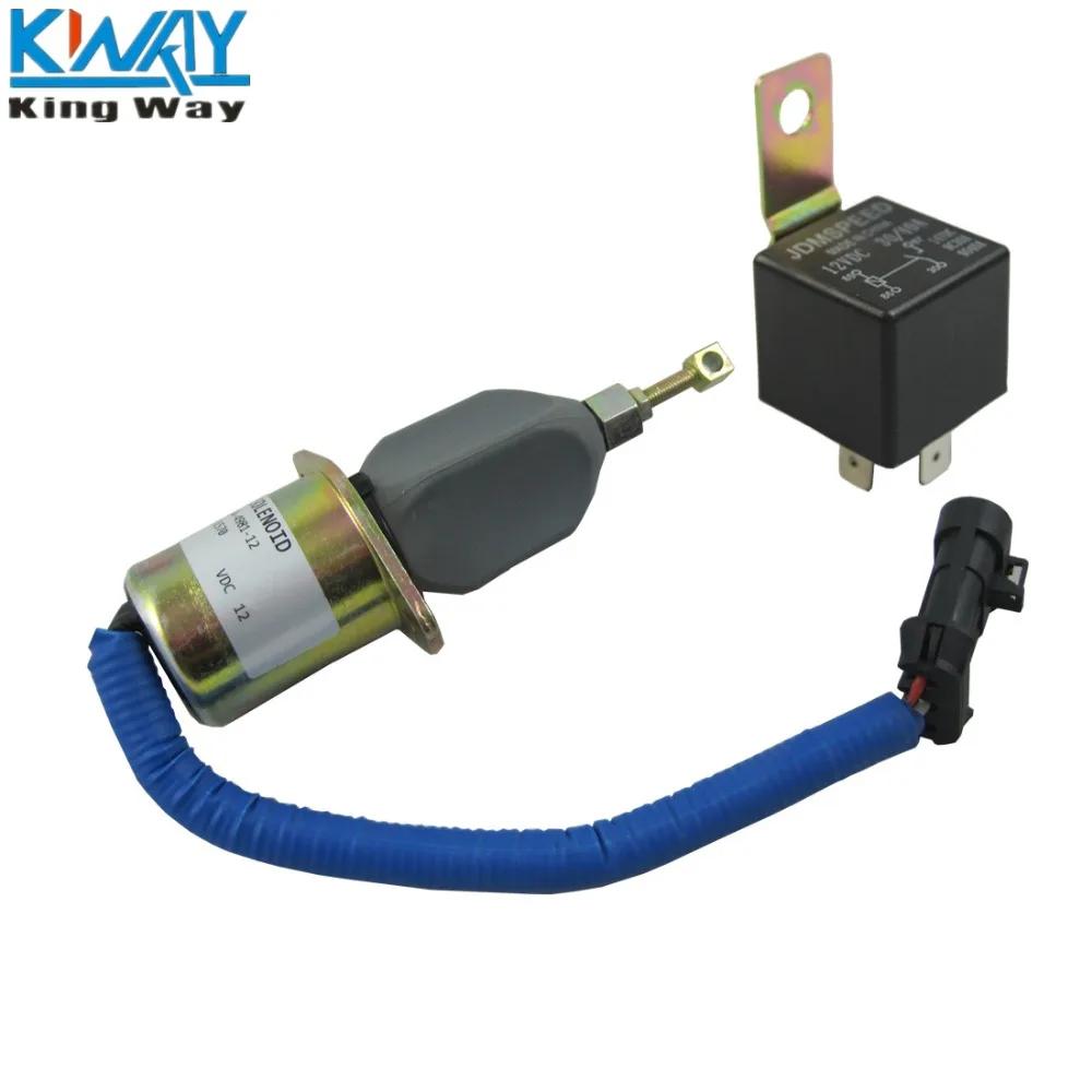 NEW FUEL SHUT OFF SOLENOID FOR 94-98 DODGE RAM Pickup Truck CUMMINS DIESEL 5.9L