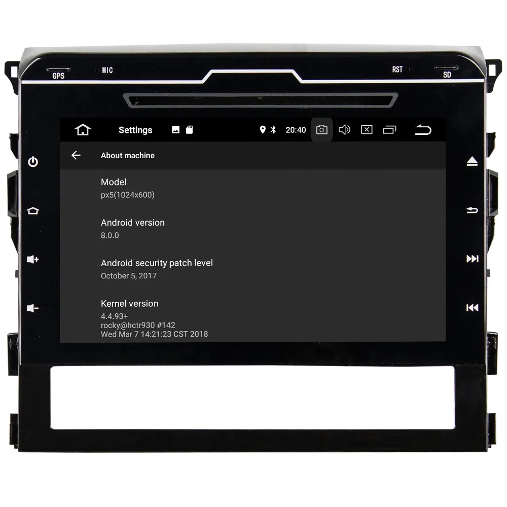 Best 9" IPS Octa Core 4G Android 8.1 4GB RAM 64GB ROM Car DVD Player Stereo Radio GPS Glonass For Toyota Land Cruiser LC200 2016-2018 5