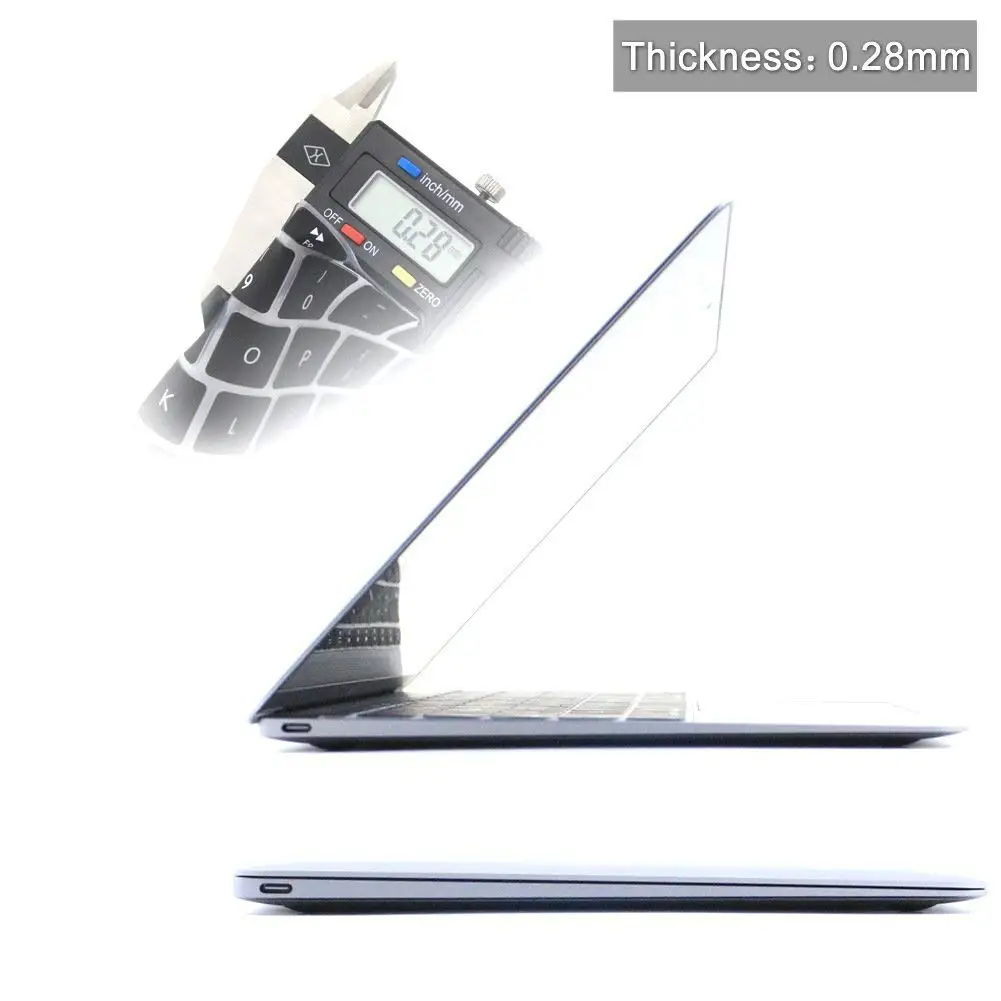 Силиконовая накладка на клавиатуру с английской раскладкой для MacBook Pro 13 дюймовая