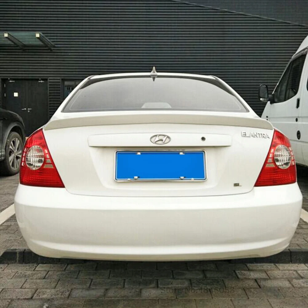 Задний спойлер для HYUNDAI ELANTRA черный и белый автомобиля 2004 2005 2006 2007 2008 2009 2010