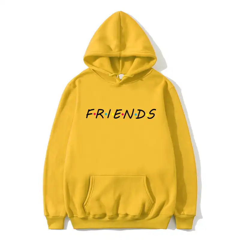 Shop Friends Yellow Hoodie | UP TO 51% OFF