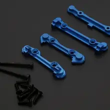 CNC Сплав pin крышка крепления шарнирная Скоба крышка рука палец шарнира код подвеска рычаг фиксированный набор для 1/5 весы Rovan LT LOSI 5IVE-T 5 T