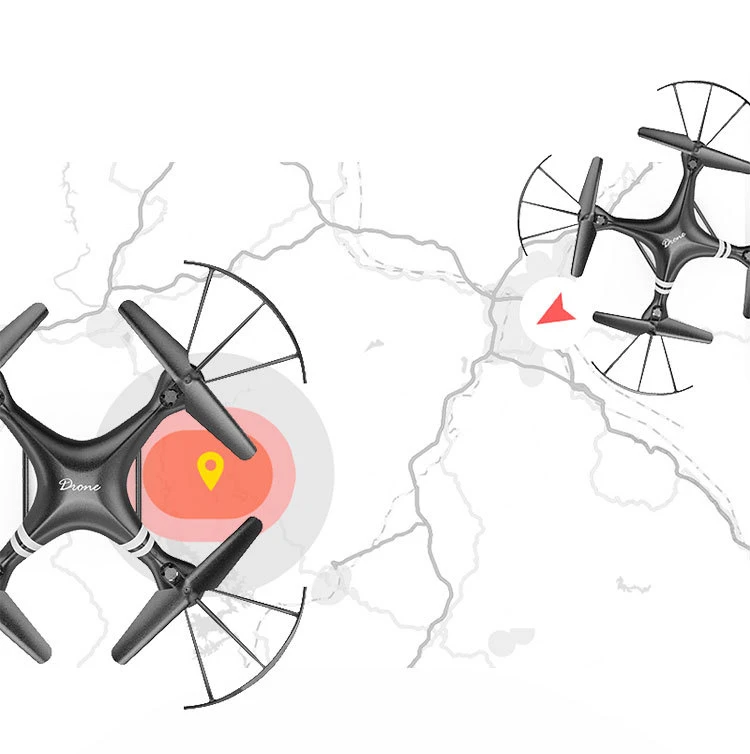 Дроны с камерой HD 500000 пиксели приложение ручка управление 120 м вертолет Quadcopter селфи Дрон gps Profissional Летающий