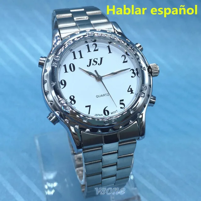 Hablar Espanol Watch for Blind People or Visually Impaired People Spanish Talkin Hablar Espanol Watch for Blind People or Visually Impaired People Spanish Talkin