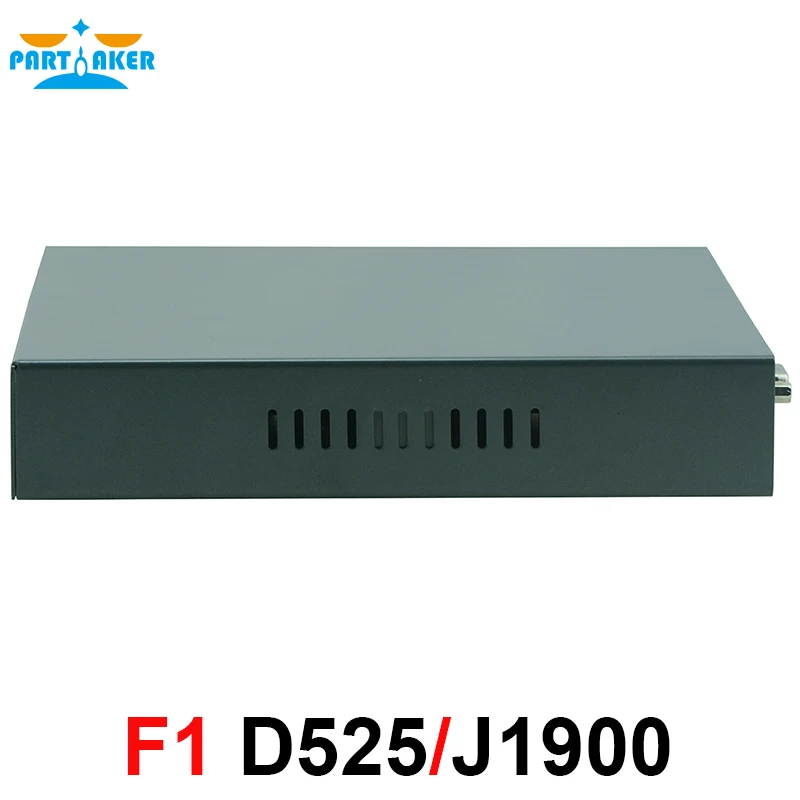 Mini PC Celeron J1900 Quad Core Intel Atom D525 Processor Network Security Control Desktop Firewall Router Mini Computer 4 LAN