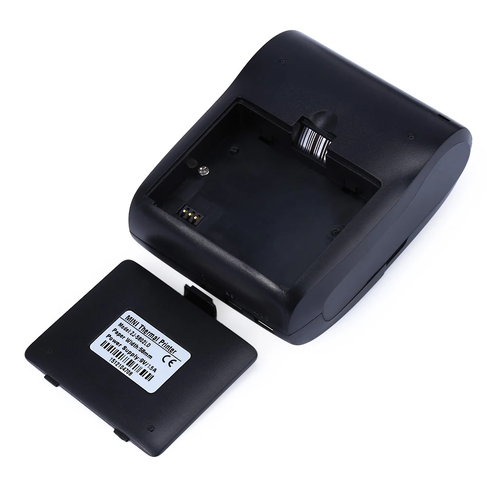 ZJiang ZJ 5802LD Мини Bluetooth порт Термальный чековый принтер 58 мм высокоскоростной чистый