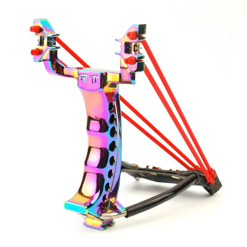 

Professional Powerful Hunting Slingshot Catapult Bow Outdoor Hunting Target Shooting Games Folding Wrist Brace Catapult