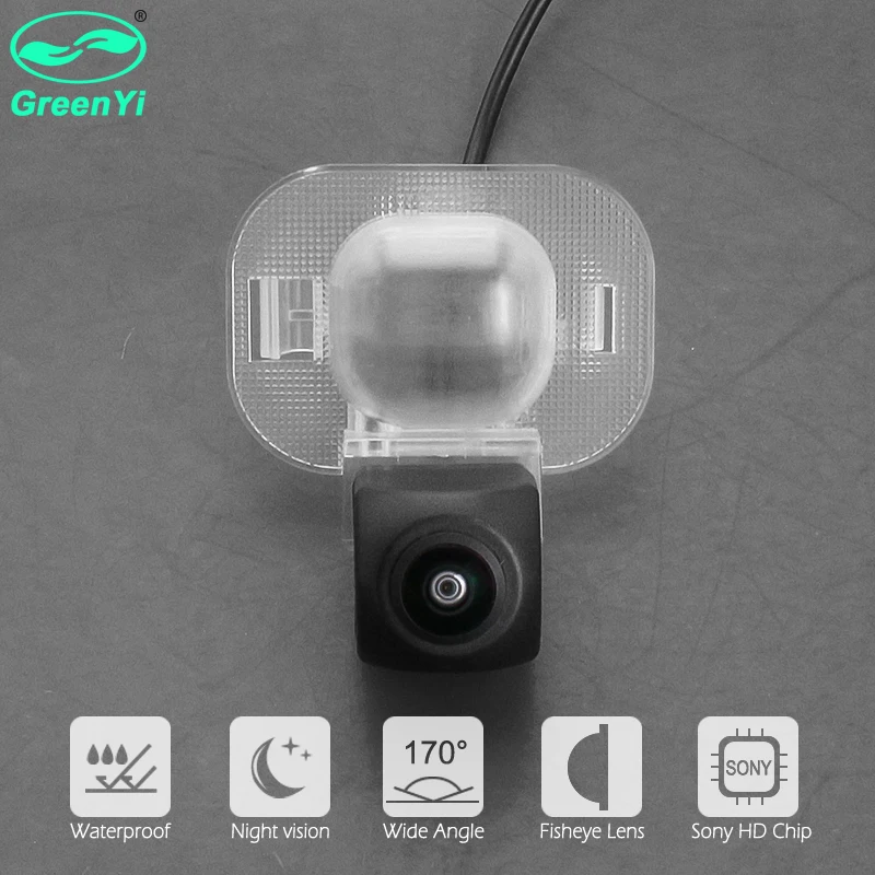 

GreenYi 170 Degree Fisheye Lens Starlight Night Vision Car Reverse Rear View Camera For Hyundai Verna Solaris Sedan Kia Forte K3