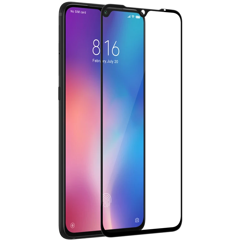 NILLKIN для Xiaomi mi 9/8 SE Защитное стекло для экрана 3D CP+ MAX полное покрытие защитное закаленное стекло для Xiaomi mi 9 mi 8 SE - Цвет: BLACK